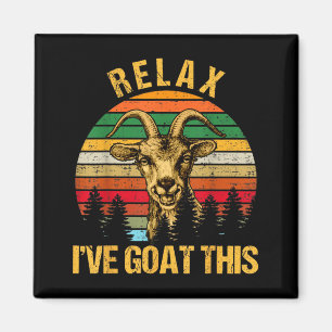 Íman Cabra Legal Legal Relax Retro Vintage Presente Cab