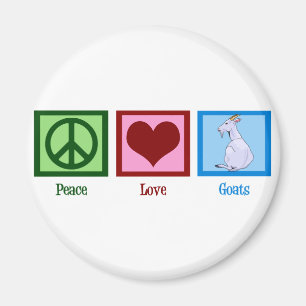 Íman Cabras do amor da paz