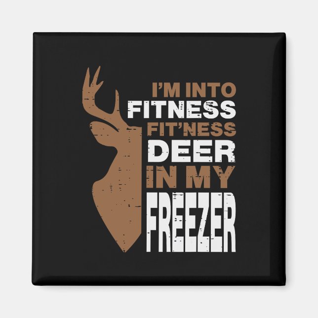 Íman Caça À Malhação Em Freezer Funny Hunter Men W (Frente)
