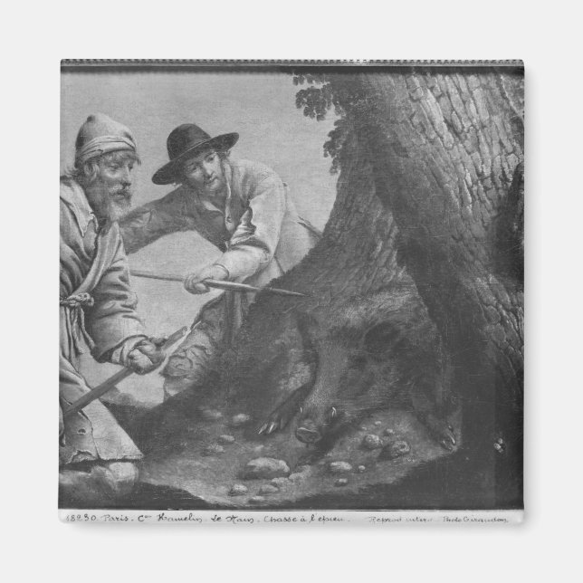 Íman Caça ao boar (Frente)