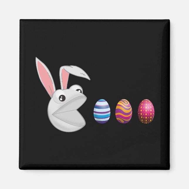 Íman Caça ao Ovo Coelho de Páscoa (Frente)