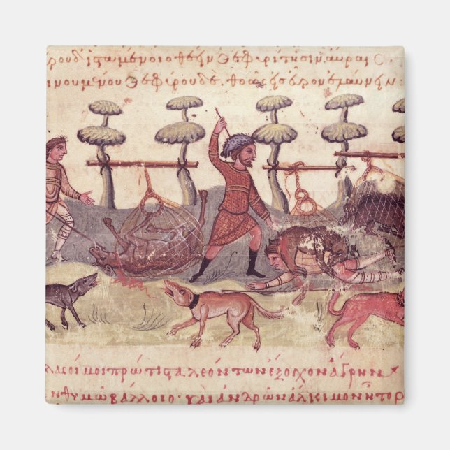 Íman Caça com Redes (Frente)