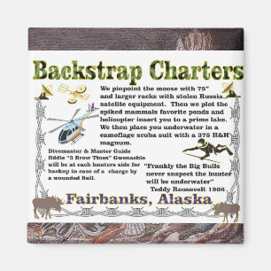 Íman Caça subaquática de alce da Backstrap Charters