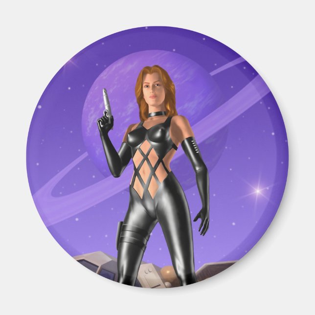 Íman caçador de espaços (Frente)