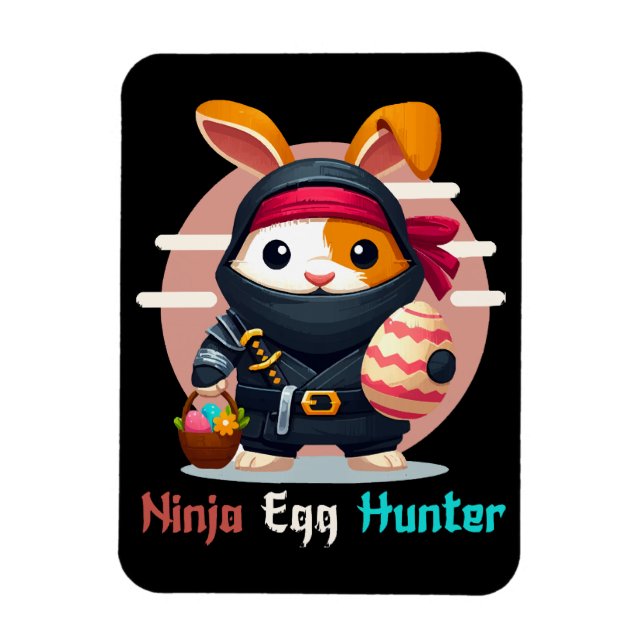Íman Caçador de Ovos Ninja (Vertical)