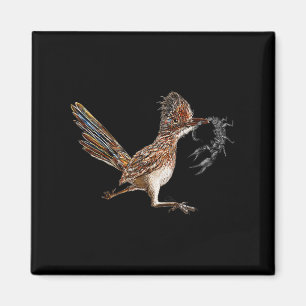 Íman Caçador de Pássaros Engraçado Roadrunner Scorpion