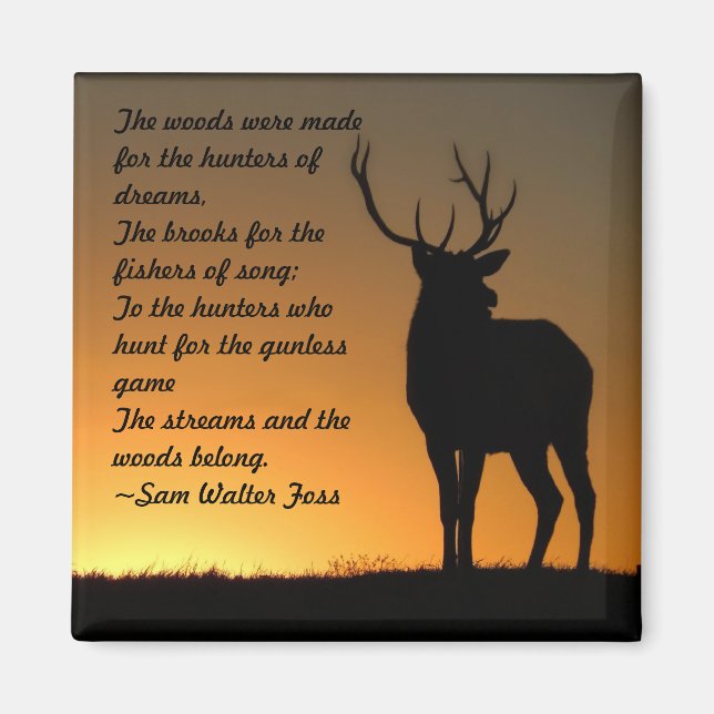 Íman Caçador de Sonhos (Frente)