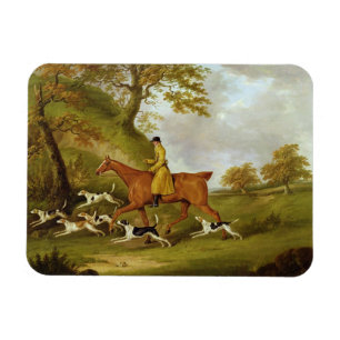 Íman Caçador e cães, 1809 (óleo em canvas)