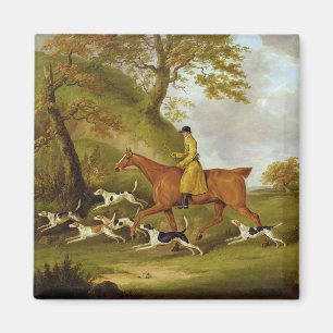 Íman Caçador e cães, 1809 (óleo em canvas)