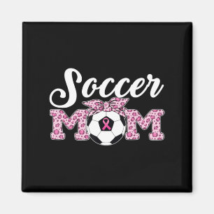 Íman Caçadora Mãe Cancer Mama Sensibilização Friso Rosa