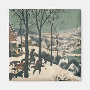 Íman Caçadores na neve - em janeiro de 1565