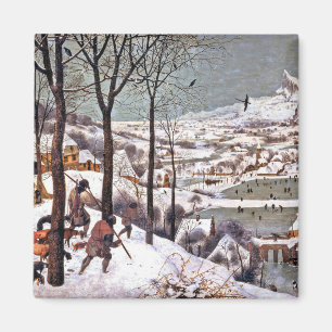 Íman Caçadores na neve, Pieter Bruegel, o Velho
