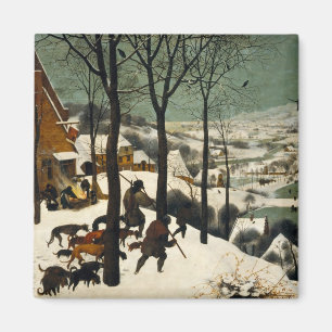 Íman Caçadores na neve (por Pieter Bruegel, o Velho)
