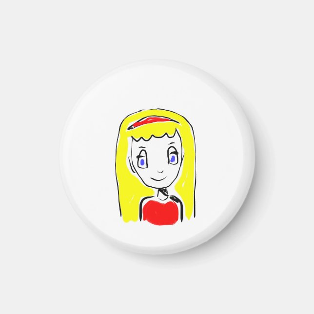 Íman Cachinhos dourados (Frente)