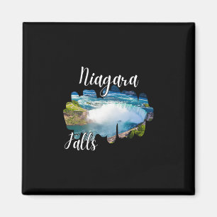 Íman Cachoeira de Niágara Canadá Férias de Verão Famíli