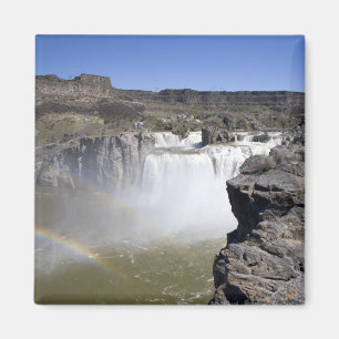 Íman Cachoeira de Shoshone no rio Snake em Twin Falls,