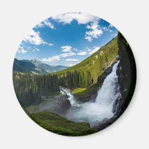 Íman cachoeira do krimml, Áustria