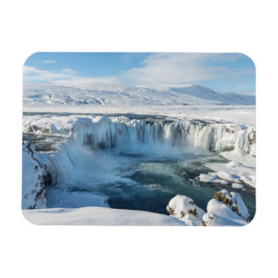 Íman Cachoeira Godafoss Paisagem