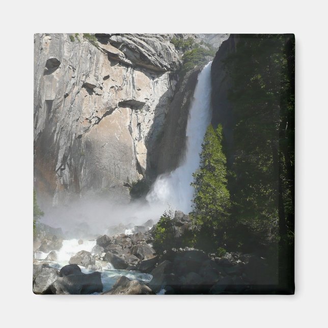 Íman Cachoeira Inferior de Yosemite na Trilha da Cachoe (Frente)