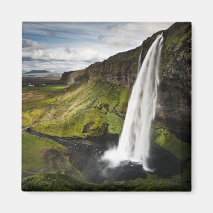 Íman Cachoeira   Islândia de Seljalandsfoss