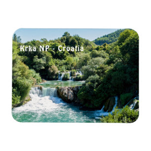 Íman Cachoeira no Parque Nacional Krka - Dalmácia, Croá
