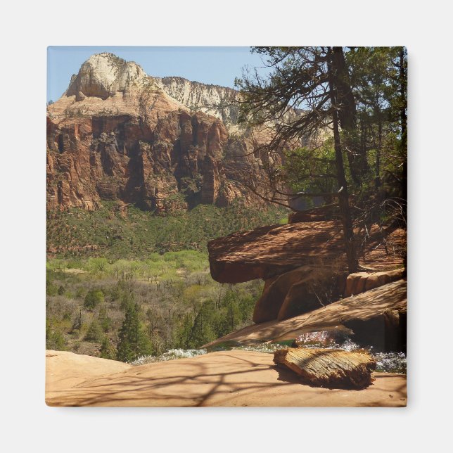 Íman Cachoeira nos Emerald Pools no Zion National Park (Frente)