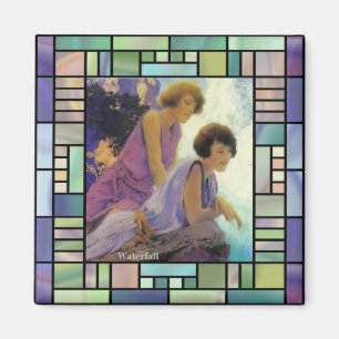 Íman "Cachoeira", por Maxfield Parrish