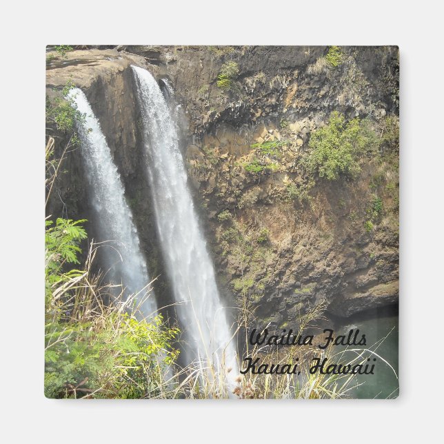 Íman Cachoeira Wailua Kauai, Havaí (Frente)
