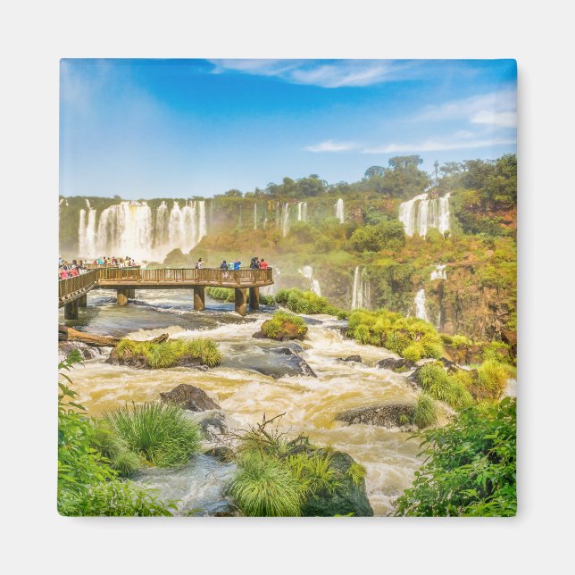 Íman Cachoeiras da garganta do diabo da beira (Frente)