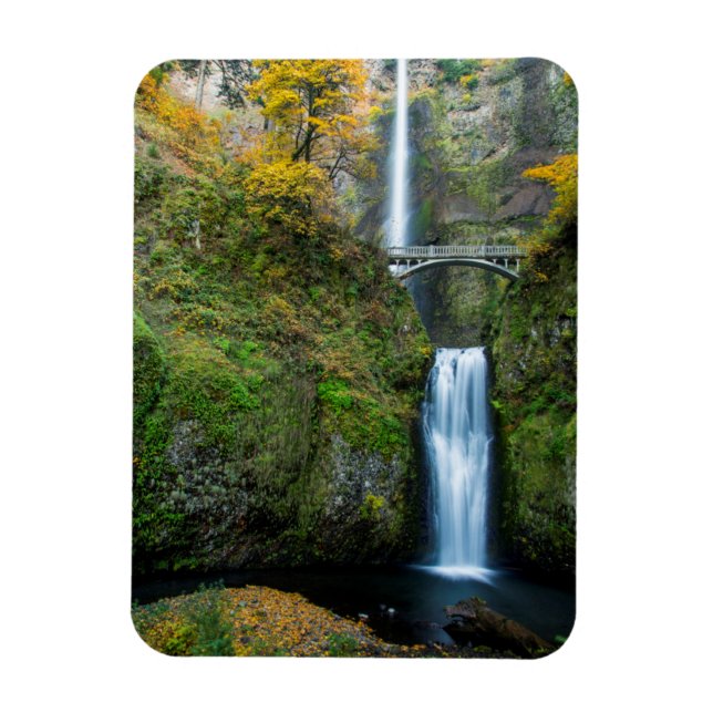 Íman Cachoeiras Multnomah no Outono no Desfiladeiro do  (Vertical)