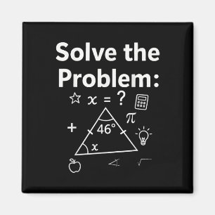 Íman Cachorro 67 Meme de Matemática Resolva o Problema