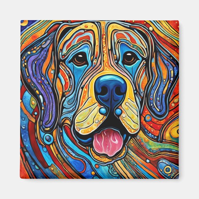 Íman Cachorro Alegre (Frente)
