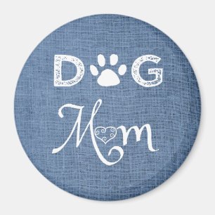 Íman Cachorro Azul Mama Magnética