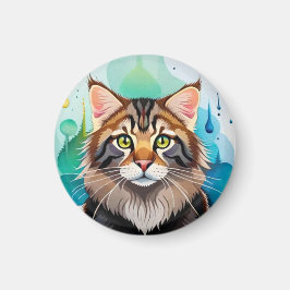 Íman Cachorro bonito fecha a miniárea de transferência