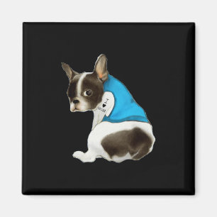 Íman Cachorro-buldogue-francês Eu Amo Mãe Tatuagem Cach