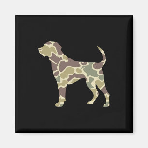 Íman Cachorro Caçador de Caça na Velha Escola