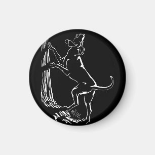 Íman Cachorro Cachorro Cachorro Caça Imã de geladeira