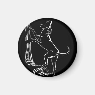 Íman Cachorro Cachorro Cachorro Caça Imã de geladeira D