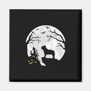 Íman Cachorro-Cachorro Na Lua Halloween Homens Vêm