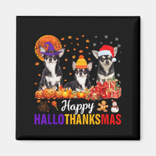 Íman Cachorro Chihuahua Uni-S Kids Halloween Dia de Açã