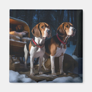 Íman Cachorro-da-raça-English-Foxhound Americano Natali