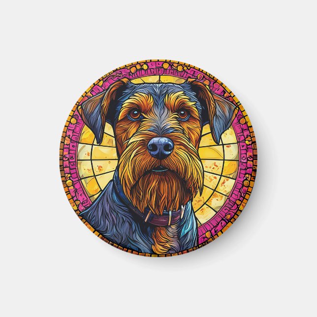 Íman Cachorro de desenho animado fofo (Frente)