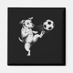 Íman Cachorro de futebol engraçado superstar crianças g