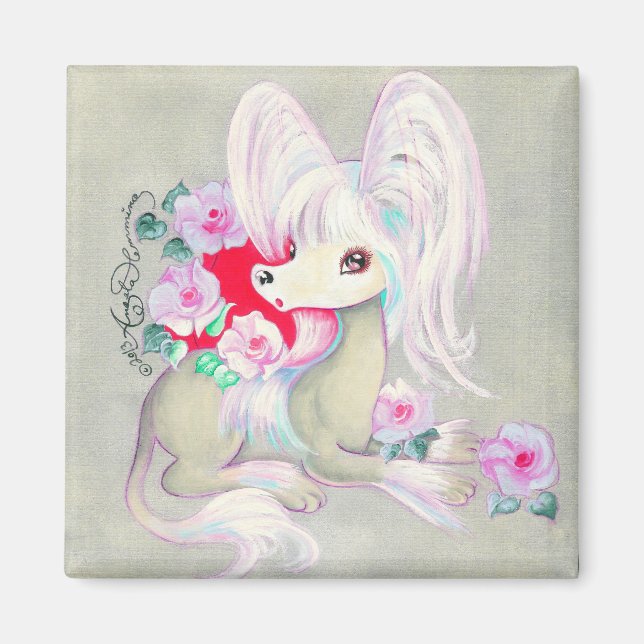 Íman Cachorro-de-gato-do-mato-gafanhoto (Frente)