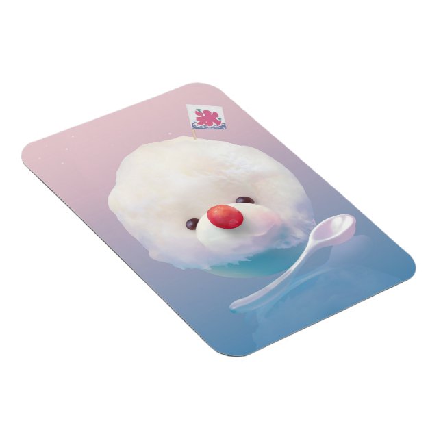 Íman Cachorro De Gelo Entalhado (Lado Direito)