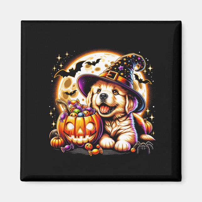 Íman Cachorro de Halloween (Frente)