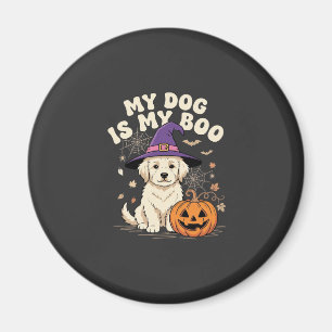 Íman Cachorro de Halloween Meu Cachorro É Meu Amor