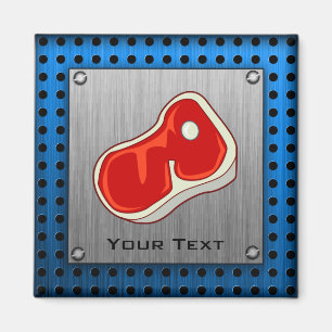 Íman Cachorro de metal escovado