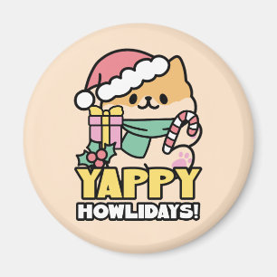 Íman Cachorro de Natal Bonito - Erradias de Yappy