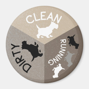 Íman Cachorro-de-porco, sem crosta,